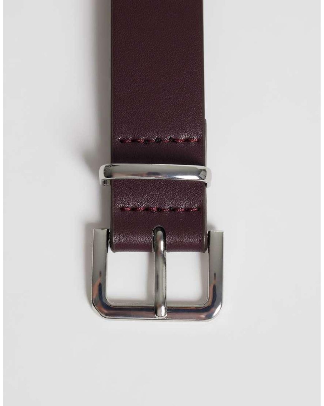 JJXX White Leather Belt