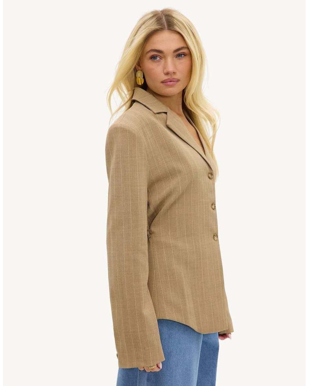 Loavies Natural Make It Blossom Blazer