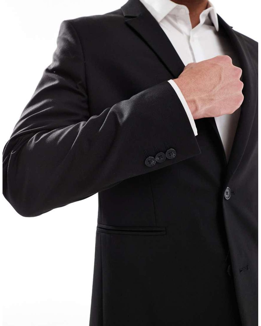 ASOS Black Regular Suit Jacket for men