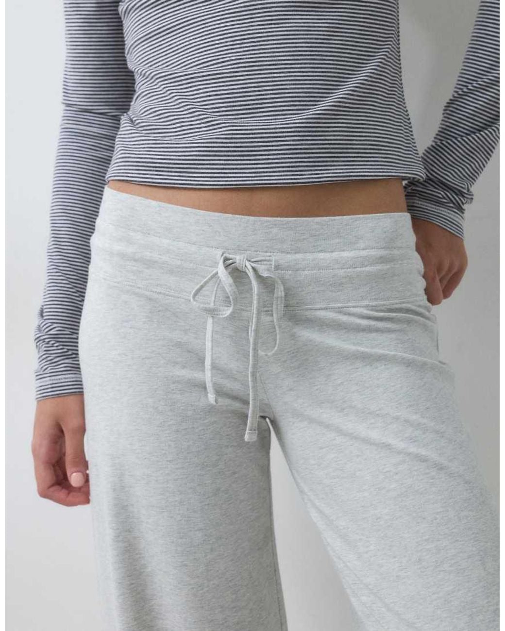 Hollister Gray Cosy Wide Leg Trousers