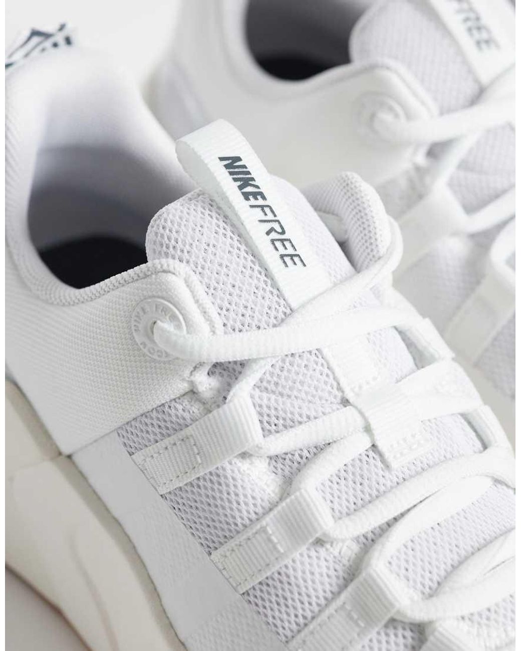 Nike White Free Metcon 7 Trainers