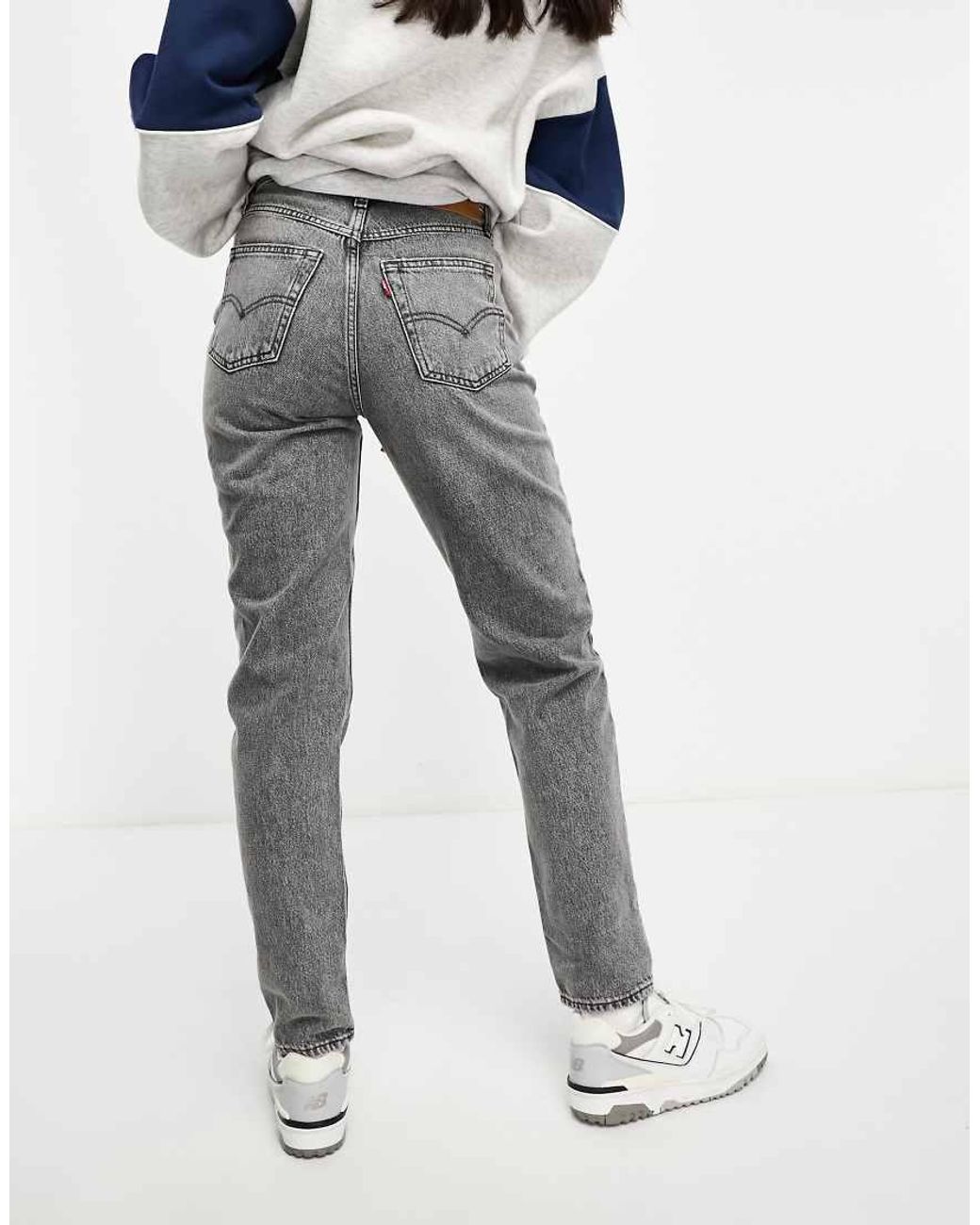 Levi's Gray 80's Mom Jeans