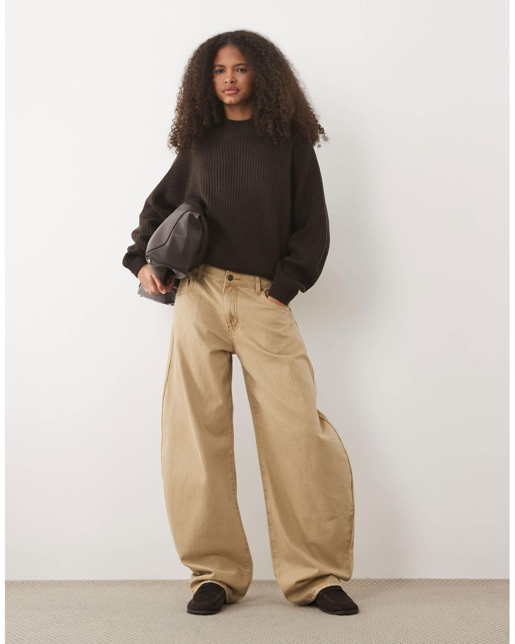 Pull col montant Threadbare en coloris Black