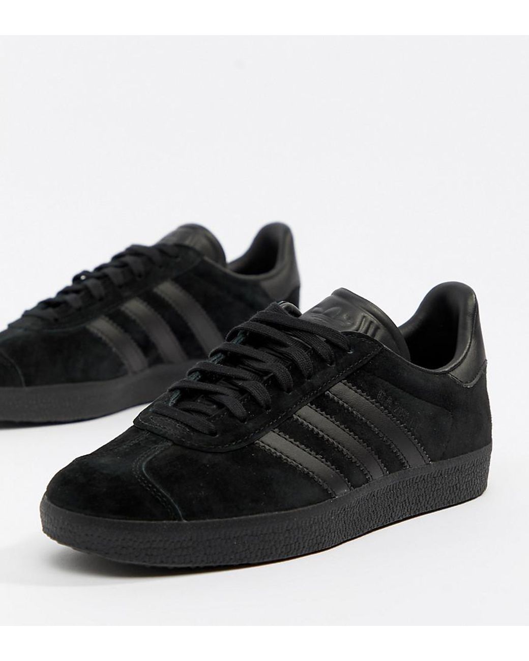 womens gazelles black