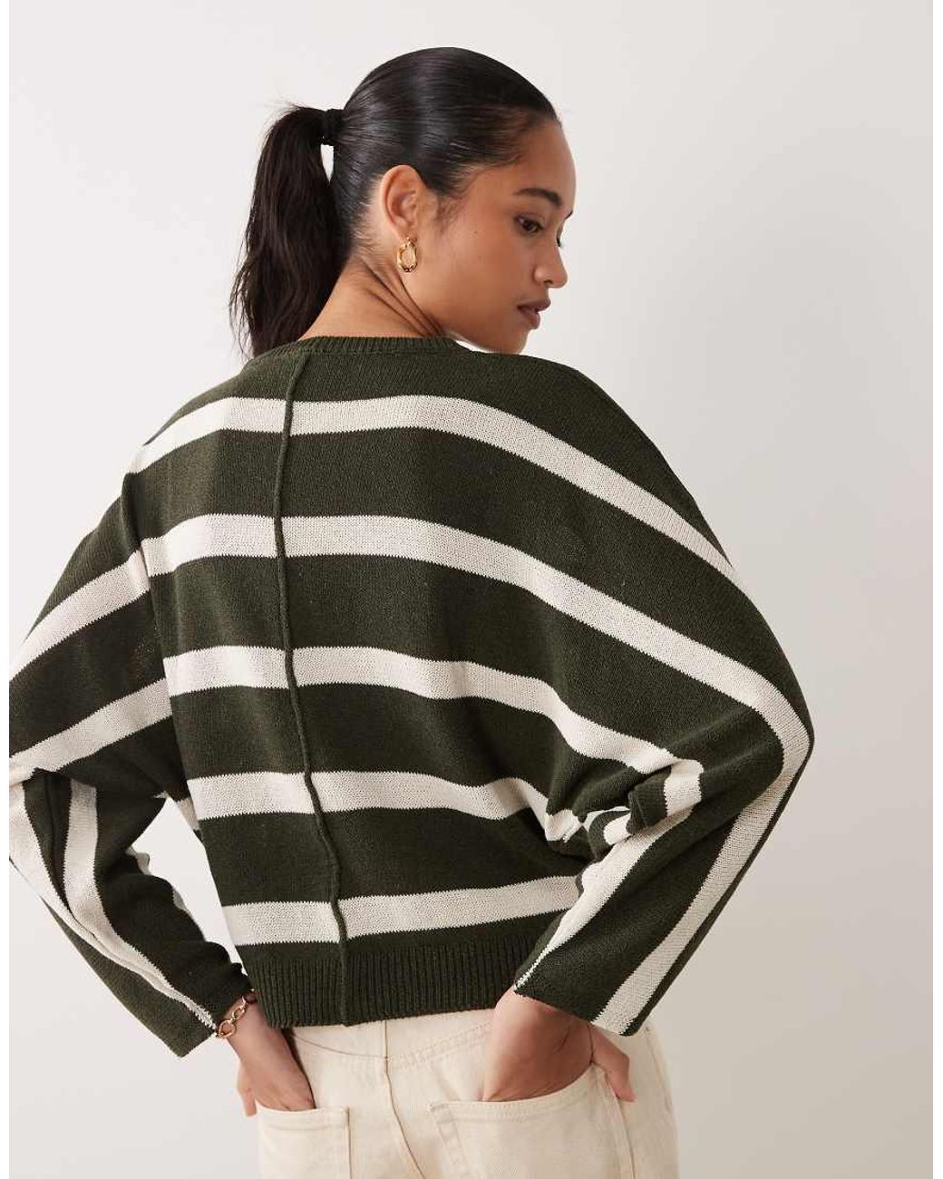 ASOS Multicolor Knitted Striped Jumper