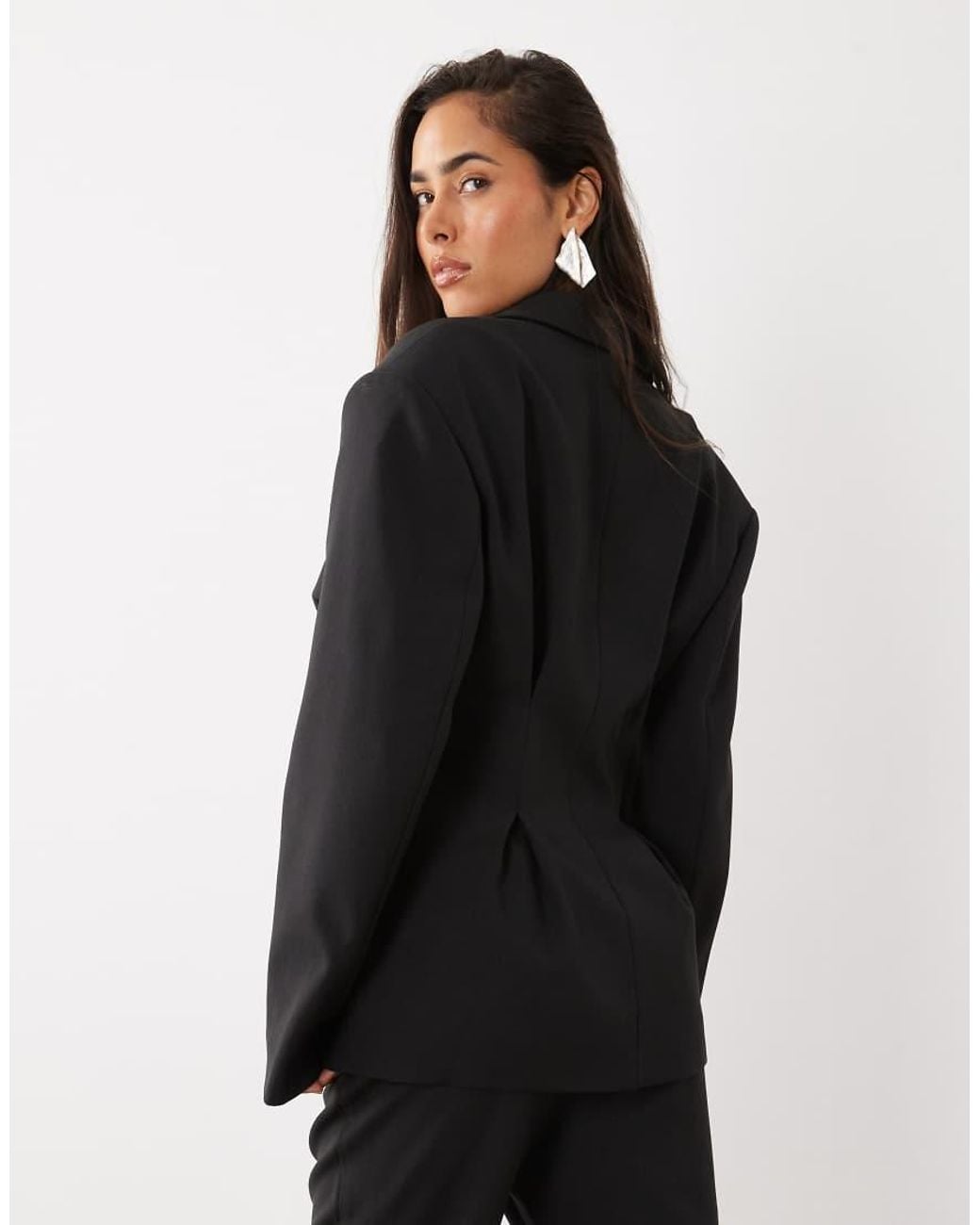 ASOS Black Co-Ord Cinched Blazer