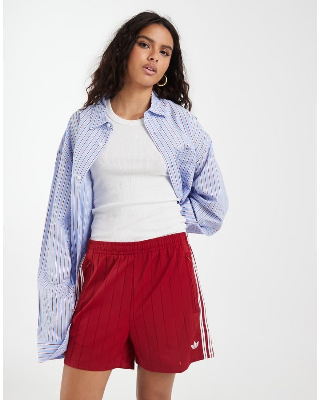 Adidas Originals Red Firebird Shorts