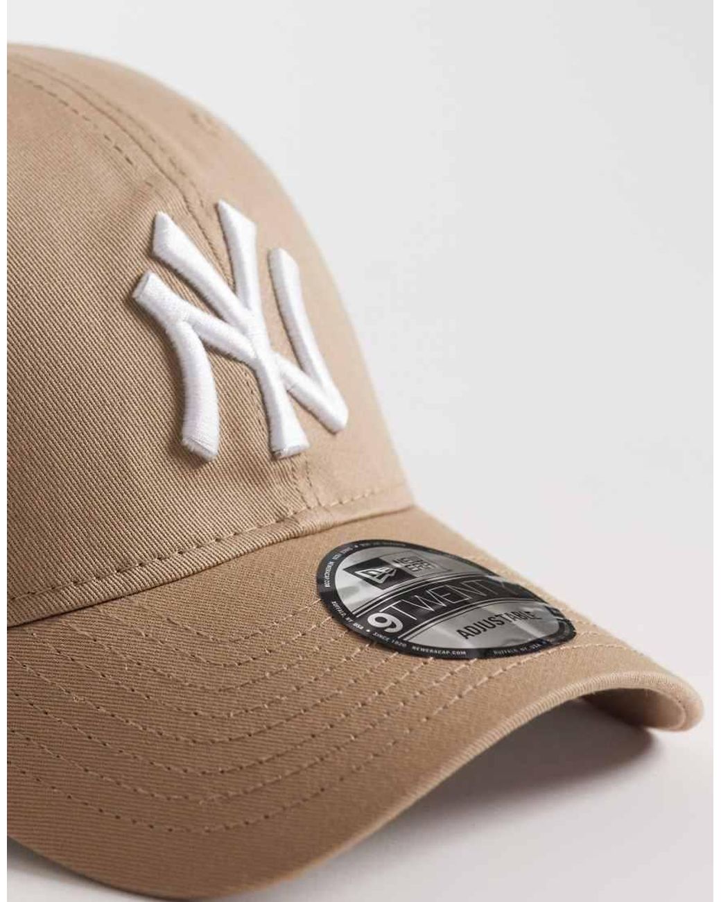 KTZ Natural Ny Yankees 9twenty League Essential Logo Cap