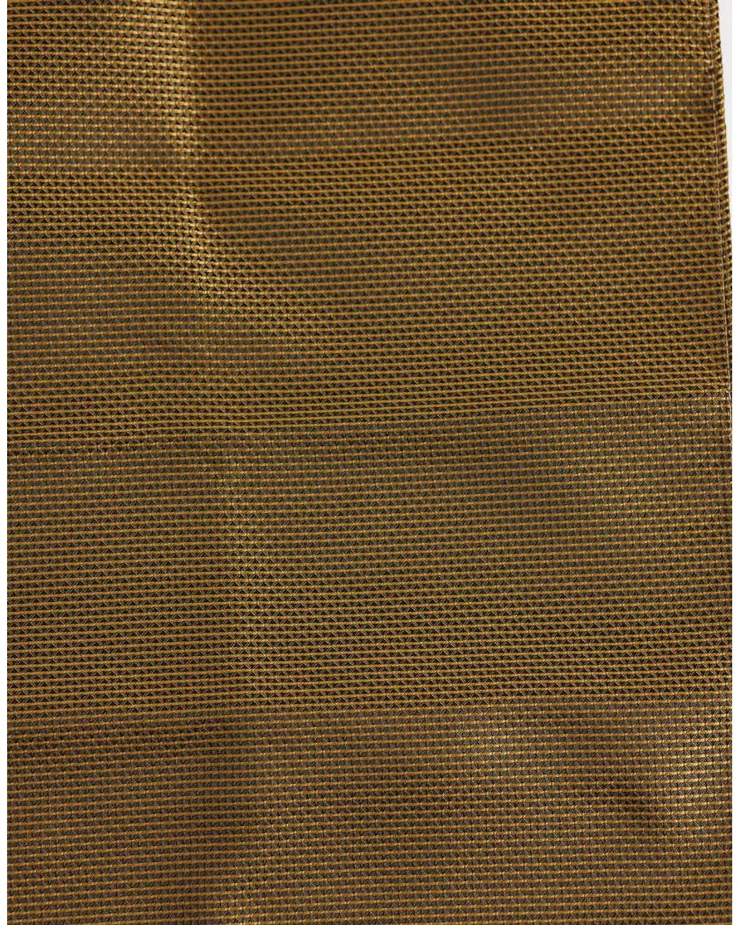 ASOS Natural Textured Tie And Pocket Square for men