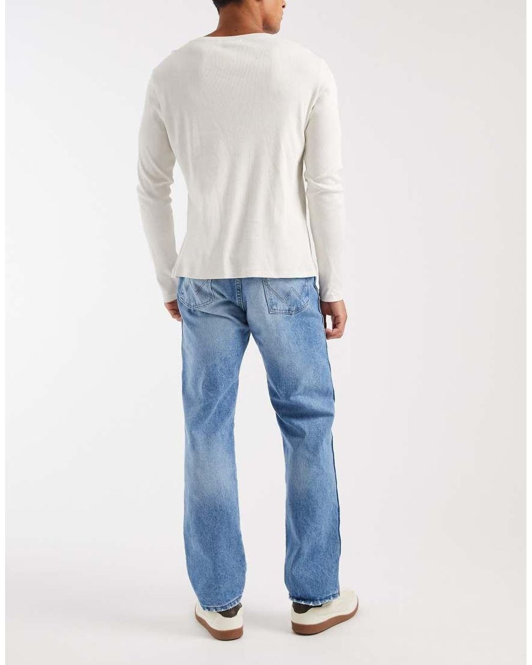 Wrangler Blue 13Mwz Original Cowboy Straight Fit Jeans