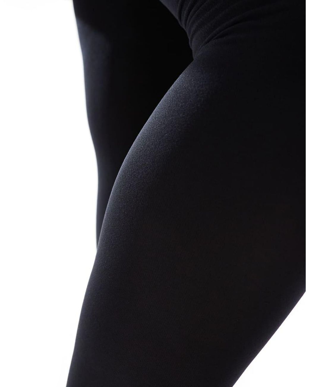 ASOS Black Asos Design Curve 2 Pack 90 Denier Super Stretch Tights