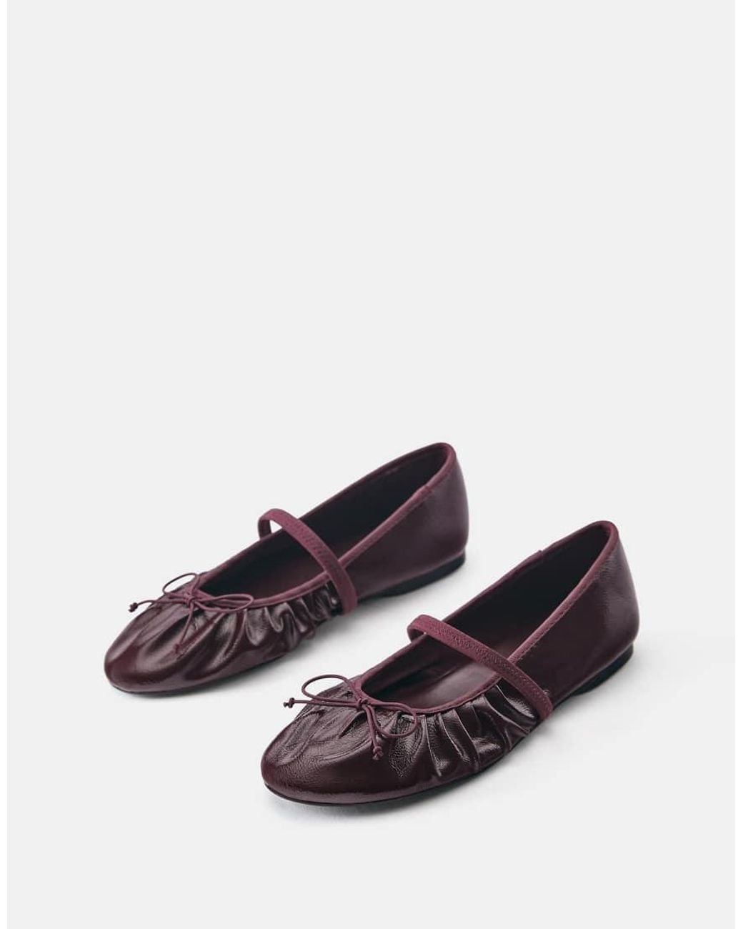 Pull&Bear Multicolor Gathered Ballerina Pumps