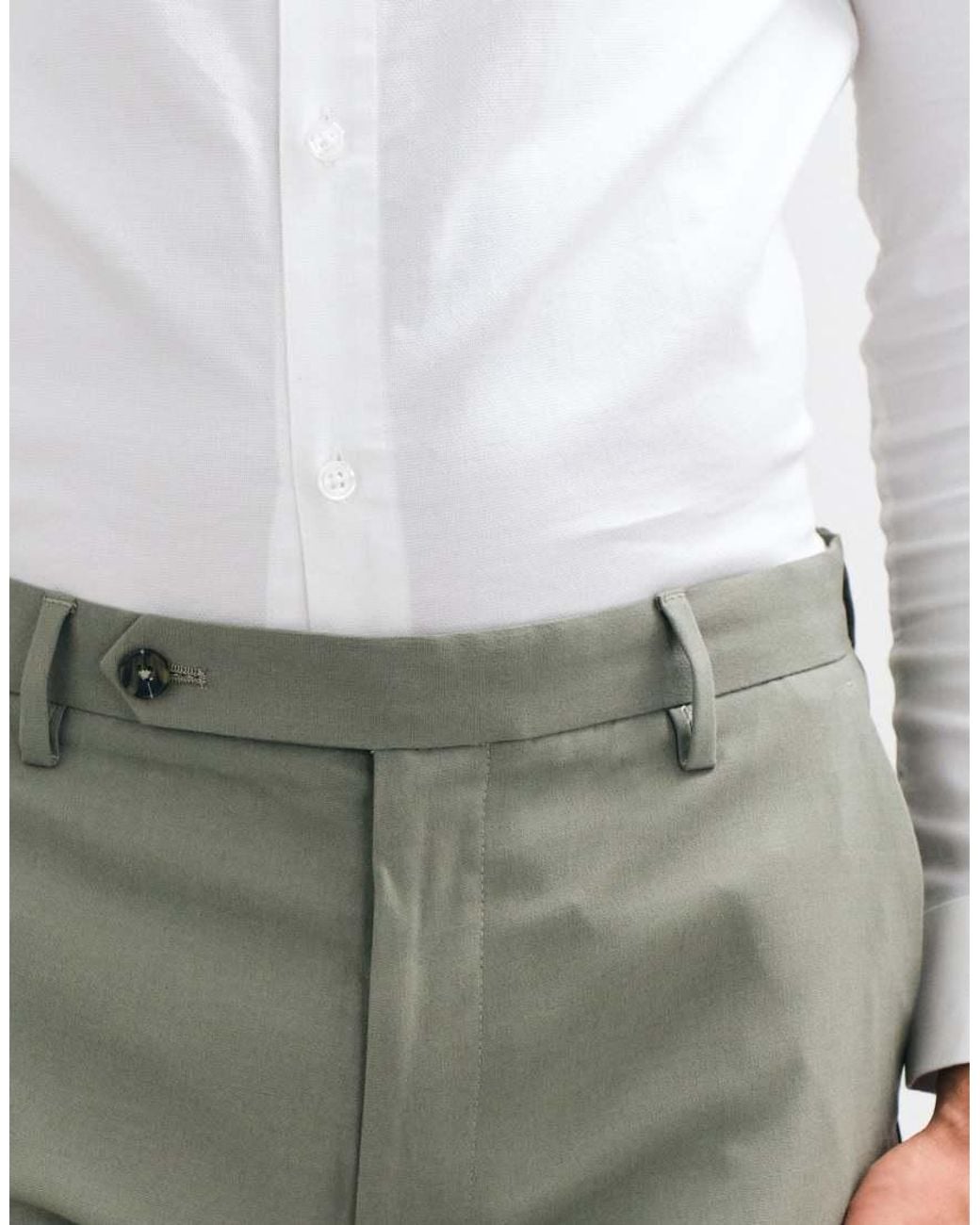 ASOS Gray Skinny Suit Trousers for men