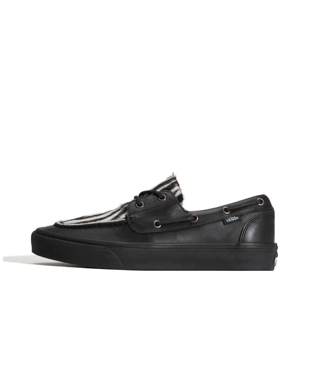 Vans Black Bootsschuh-sneaker mit 2 ösen