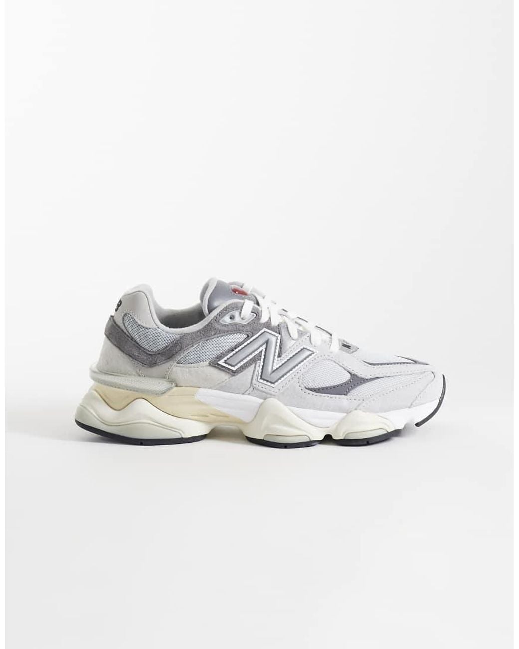 New Balance White 9060 Sneakers