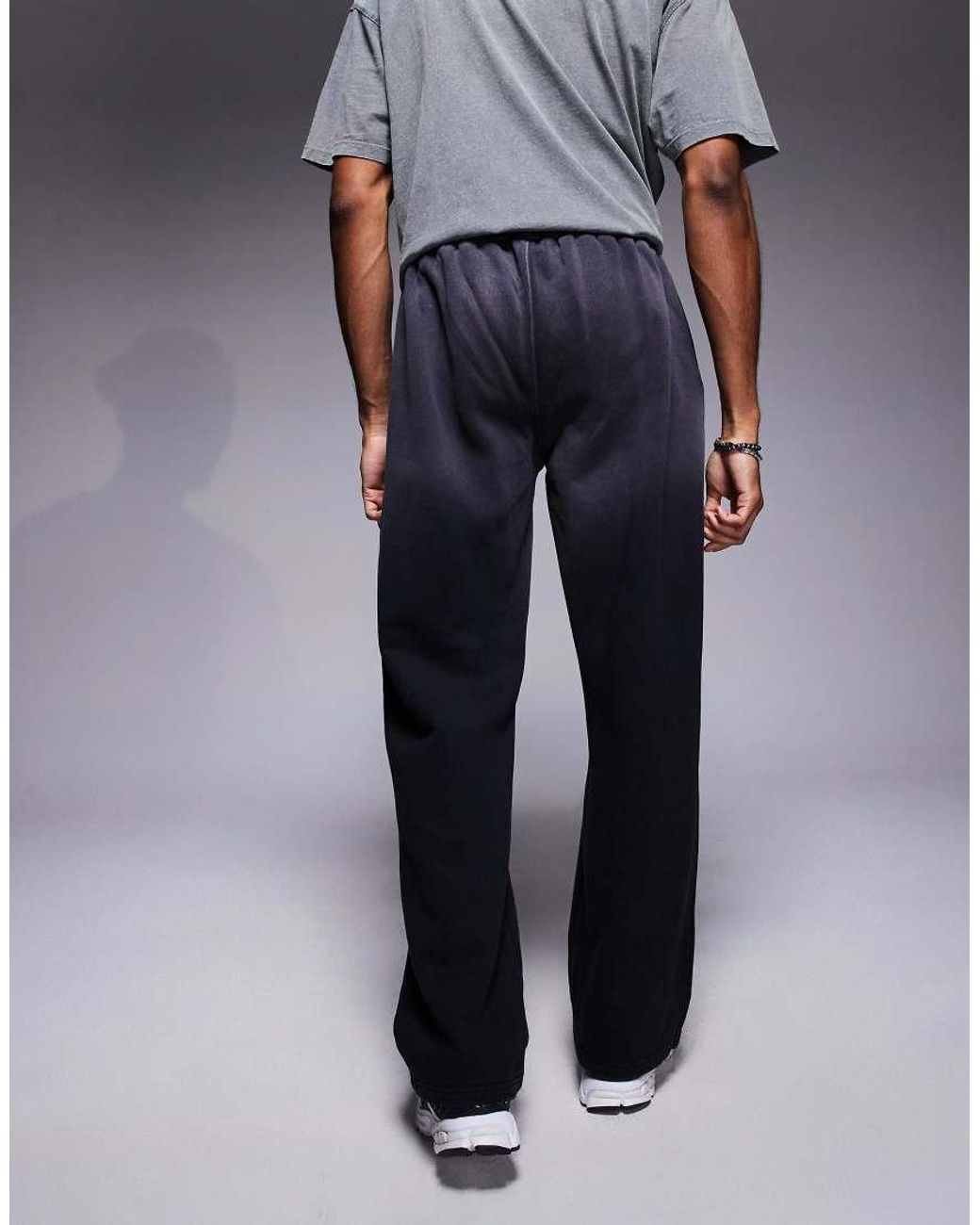 Good For Nothing Blue Straight Leg Joggers for men