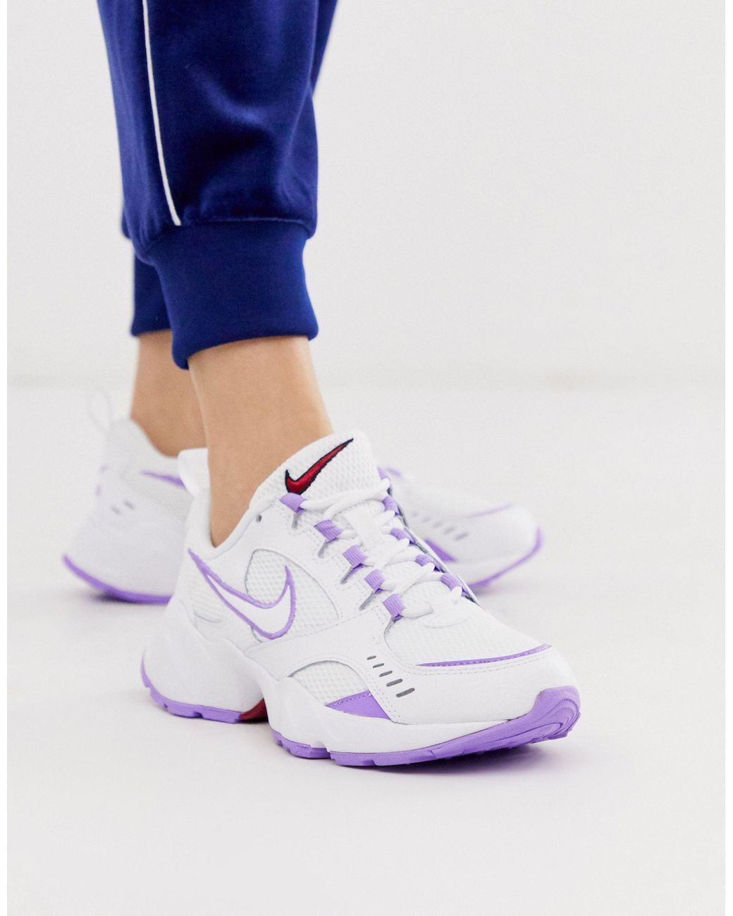 Zapatillas en blanco y lila Air Heights Nike de color Blanco | Lyst