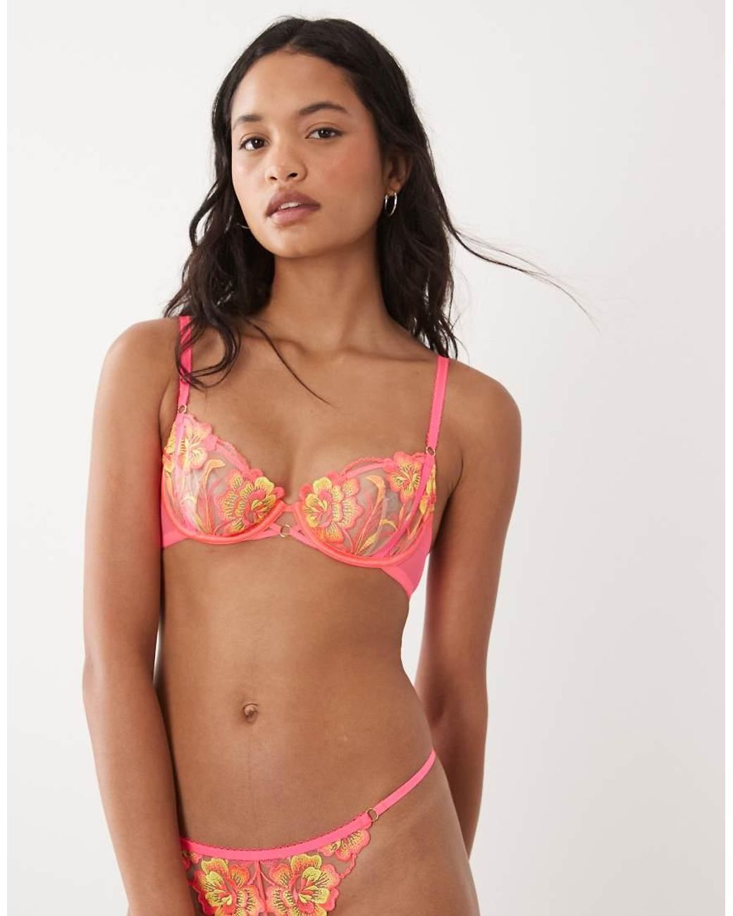 Ann Summers Tropical Oasis in het Orange