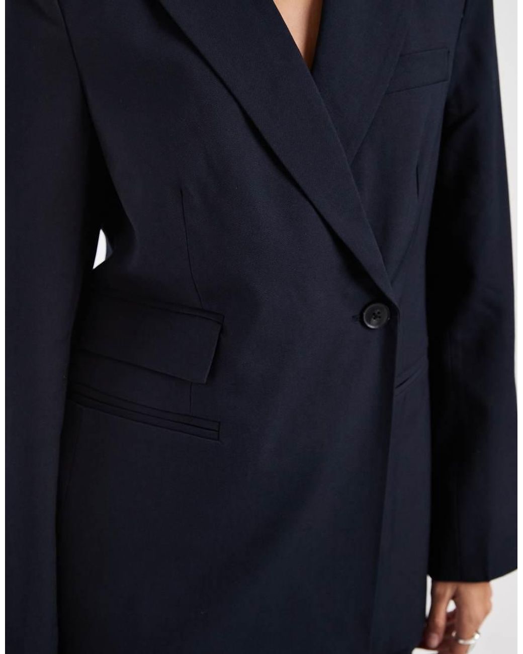 Blazer Sartoriale Oversize di Aware in Blue