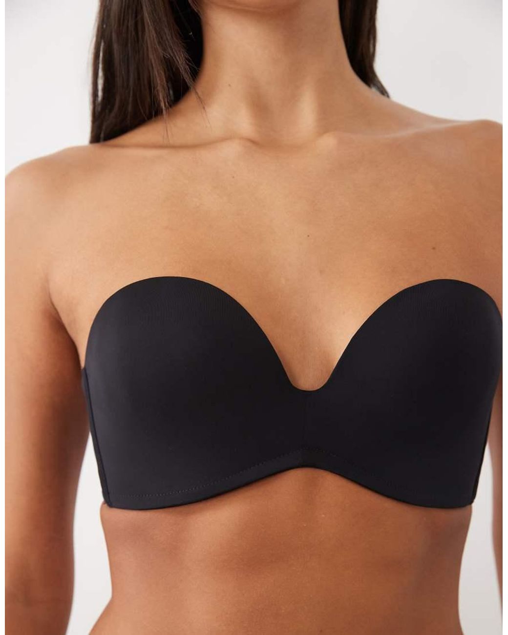 Wonderbra Black Ultimate Strapless Bra