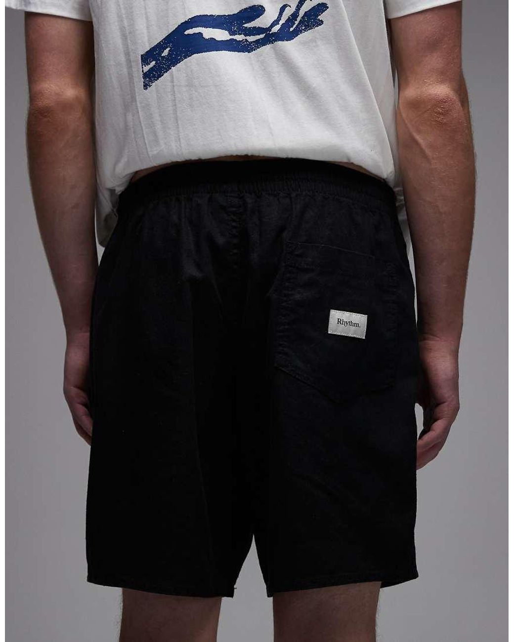 Rhythm White Classic Jam Short for men