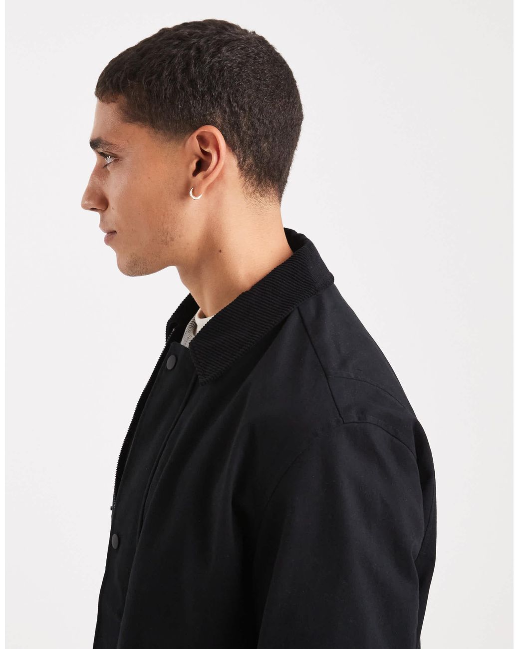 Jack & Jones – barn jacket in Black für Herren