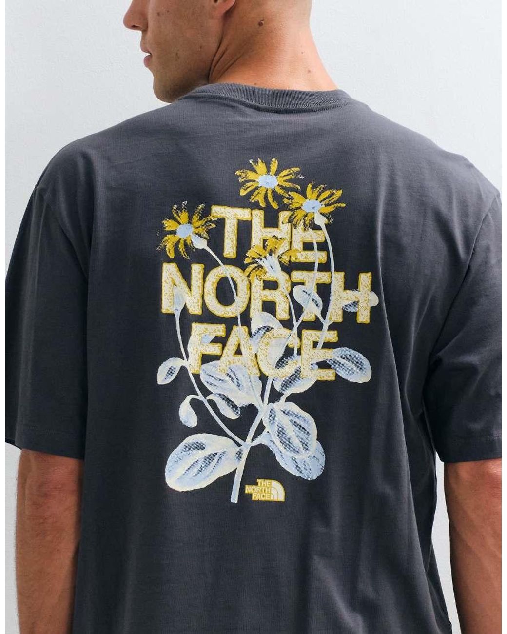 The North Face Blue Flower Power Oversized T-shirt for men