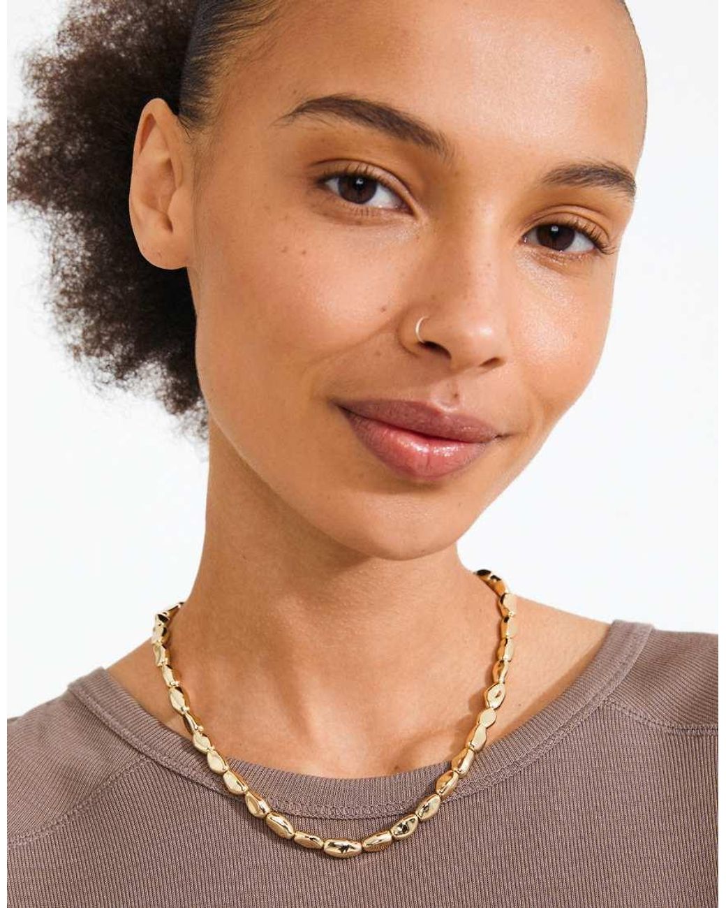 Pilgrim Metallic Presence Necklace