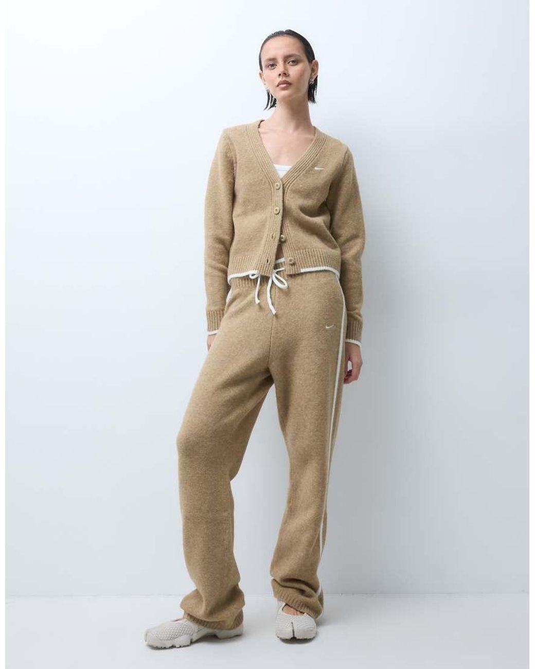 Nike Natural Knitted Cardigan