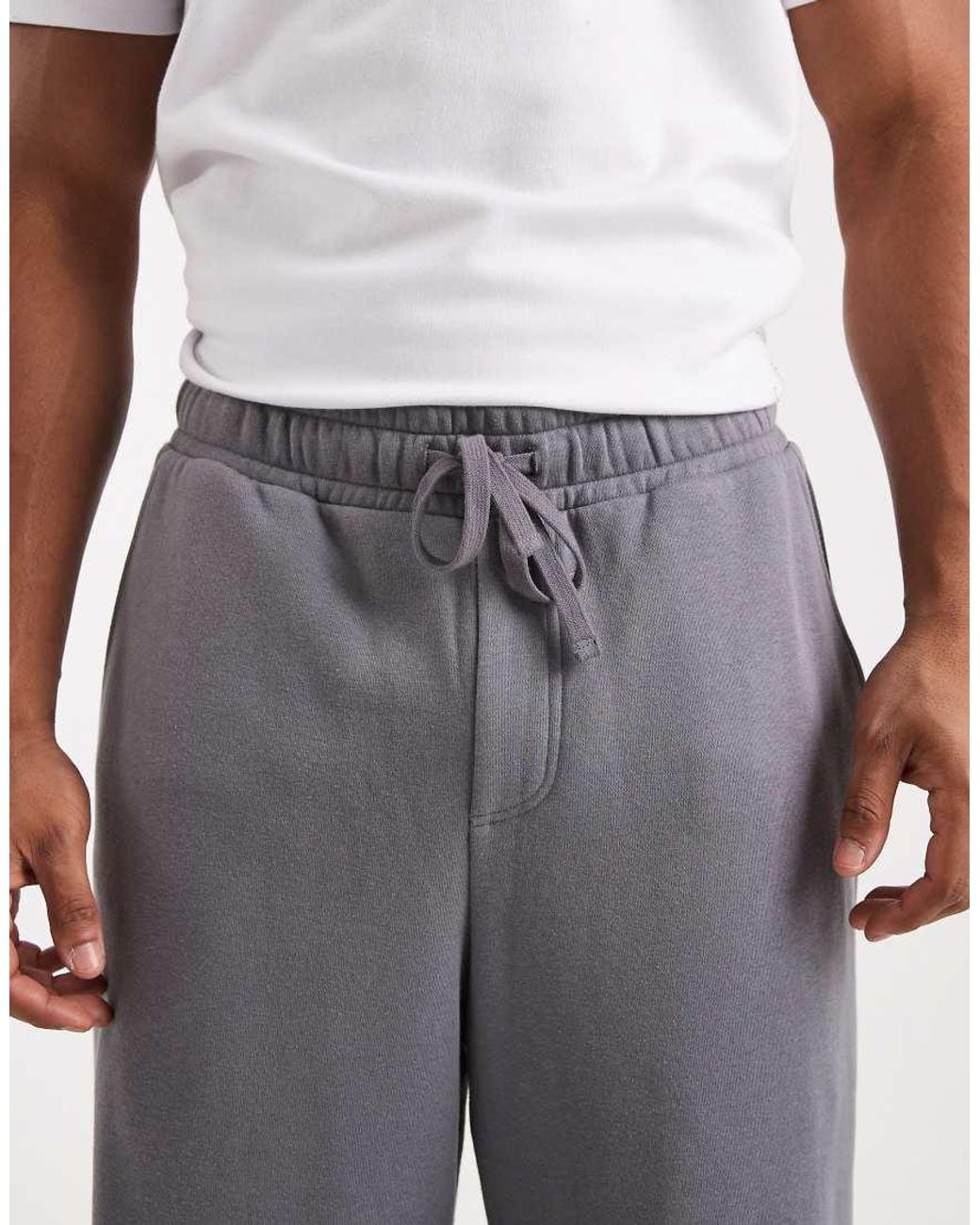 Cotton On Gray Super baggy Track Pant for men