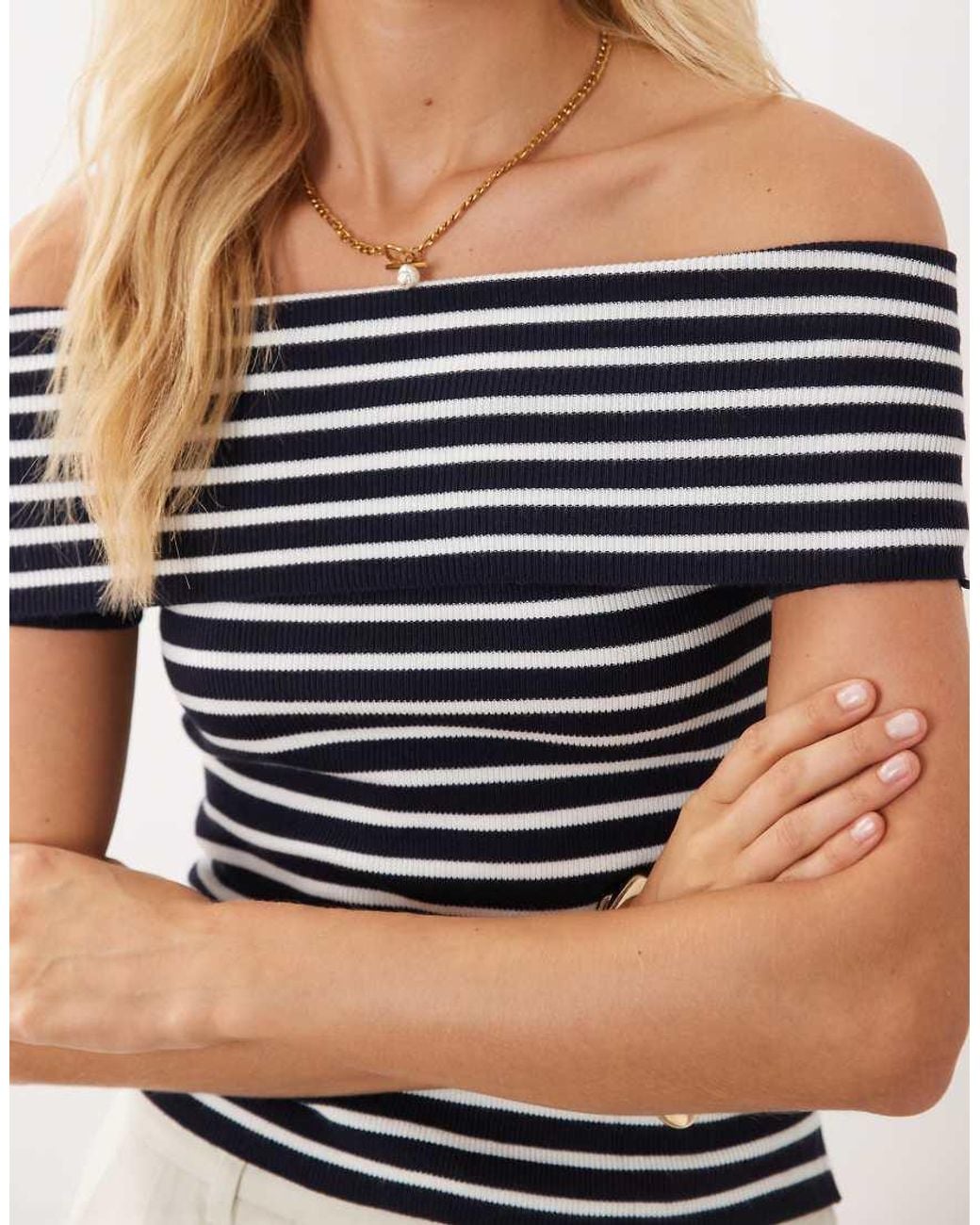 Mango Blue Teen Short Sleeve Top