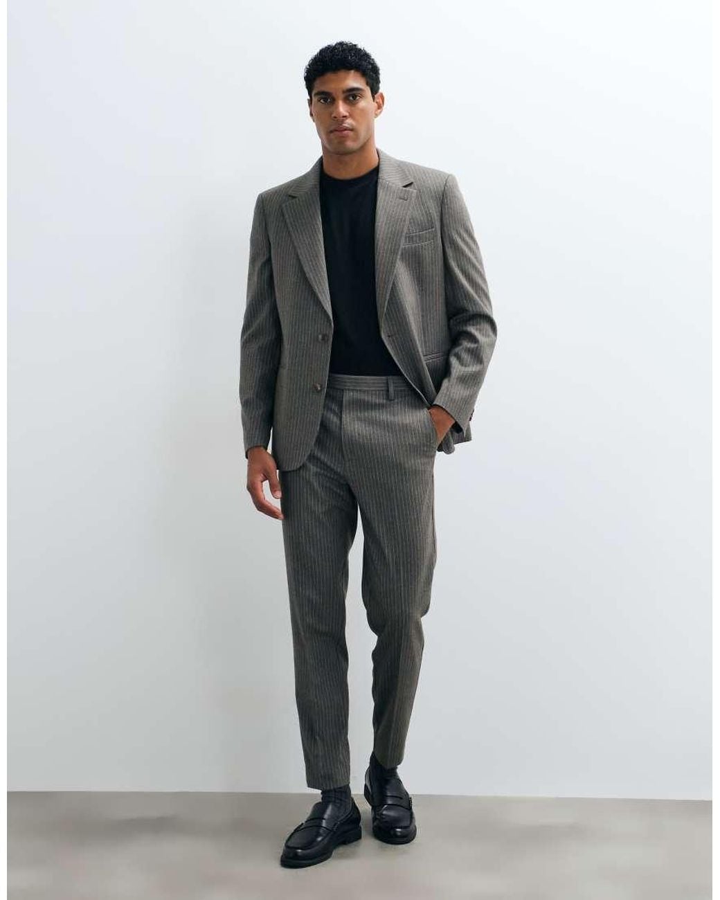 ASOS Gray Slim Suit Jacket for men