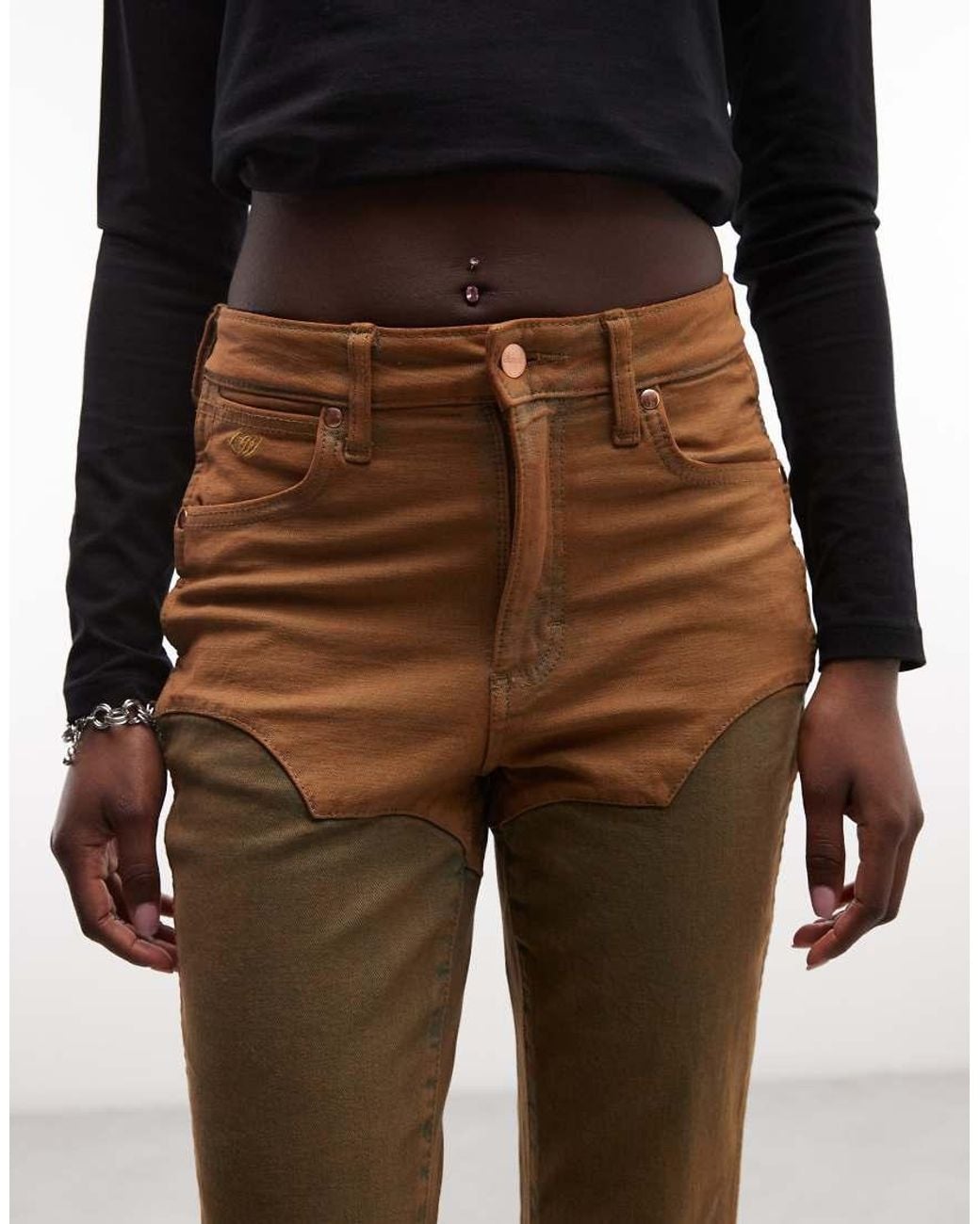 Wrangler Black X Lainey Wilson Chapped Flare Denim Jeans