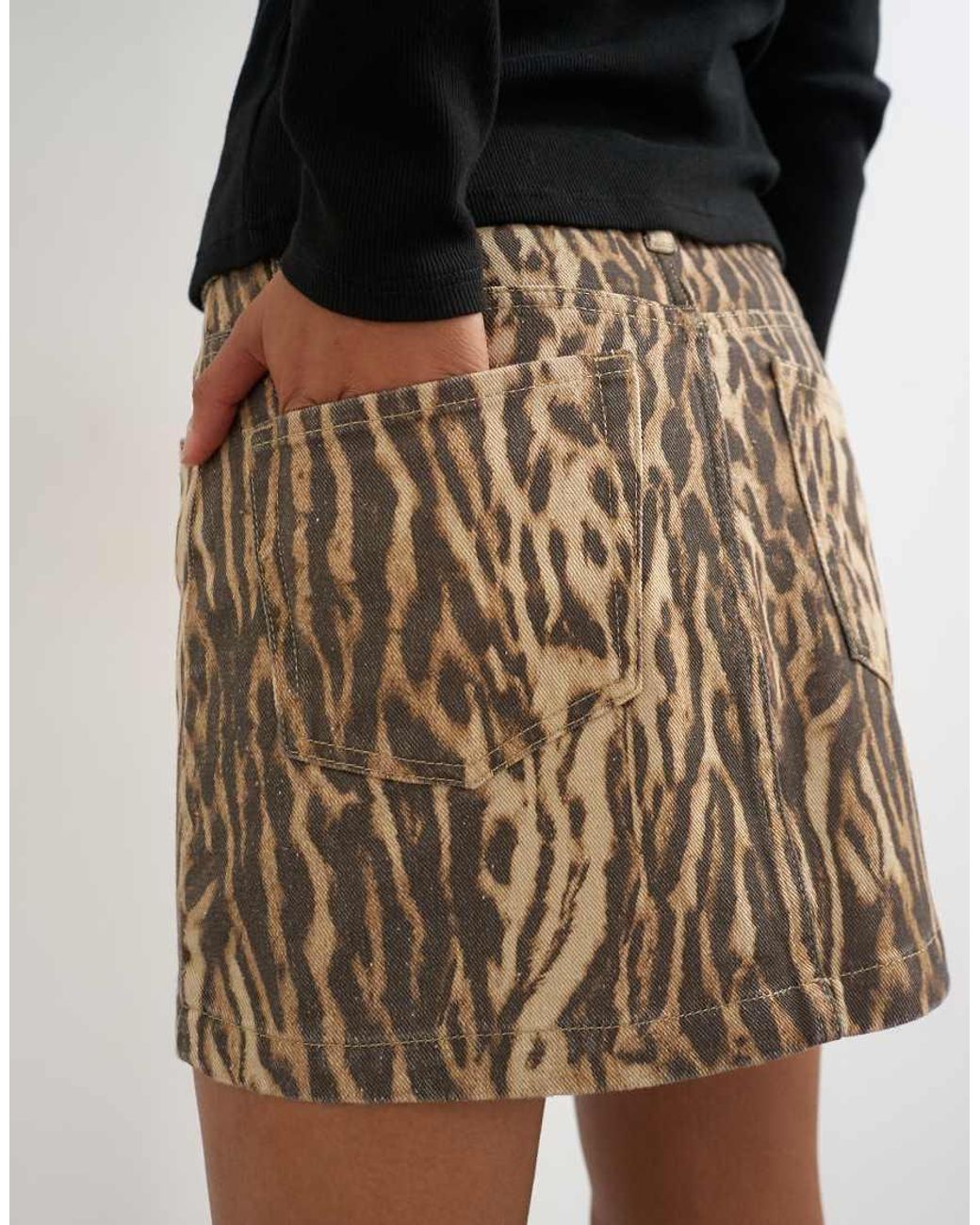 TOPSHOP Multicolor Pelmet Skirt