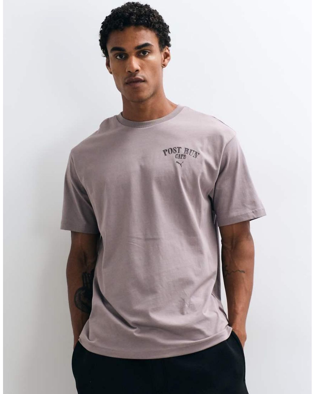 PUMA Natural Graphic Cafe Relaxed Tee for men