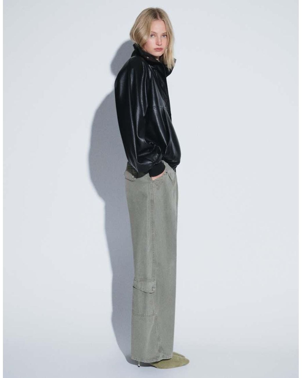 ASOS Green Utility Pocket Cargo Jean