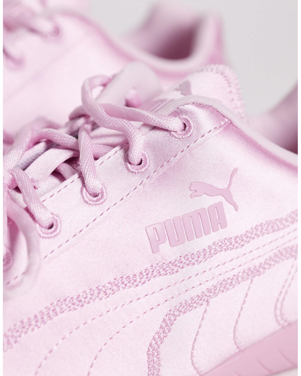 Speedcat - baskets satinées PUMA en coloris Pink