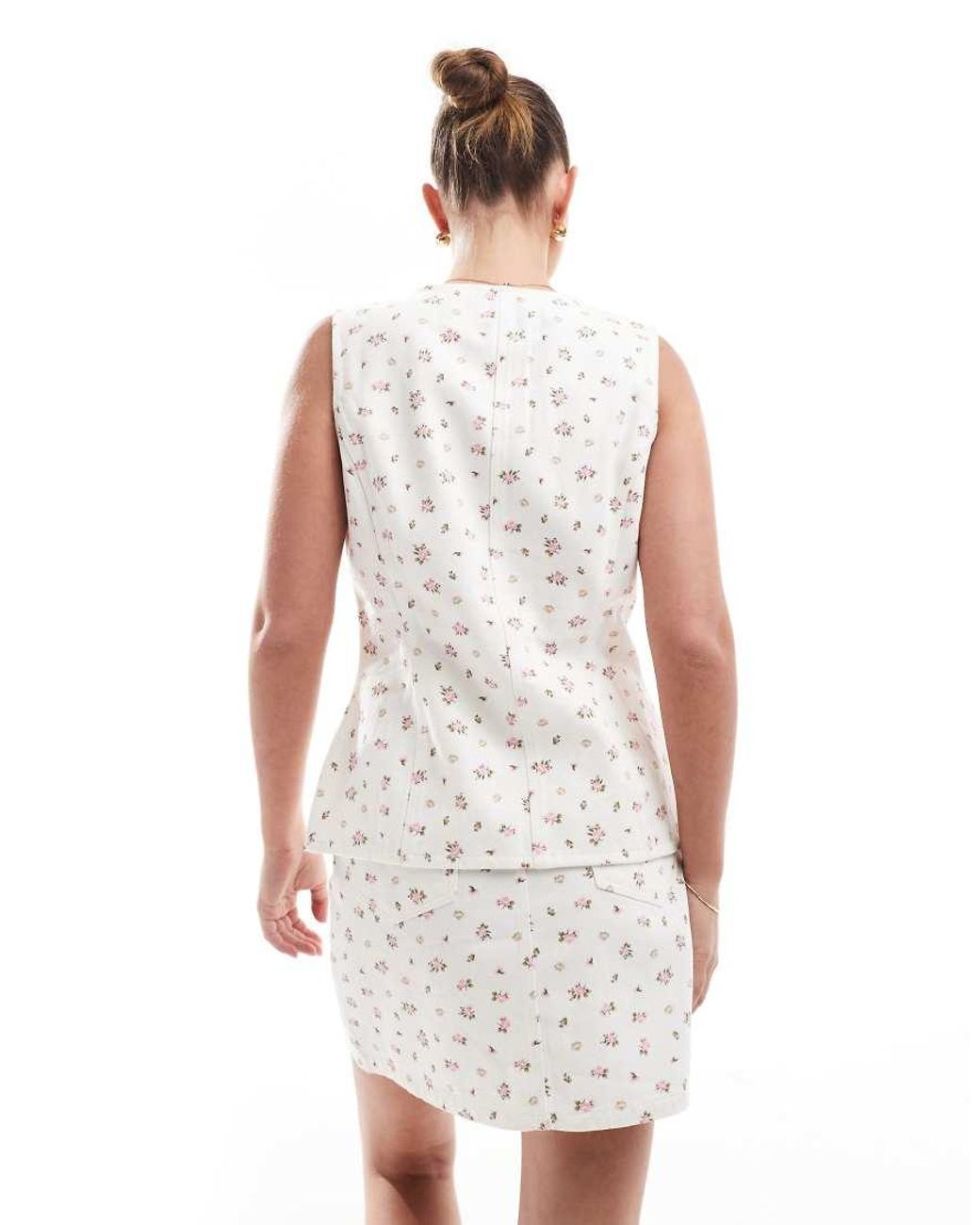 Gilet di Threadbare in White