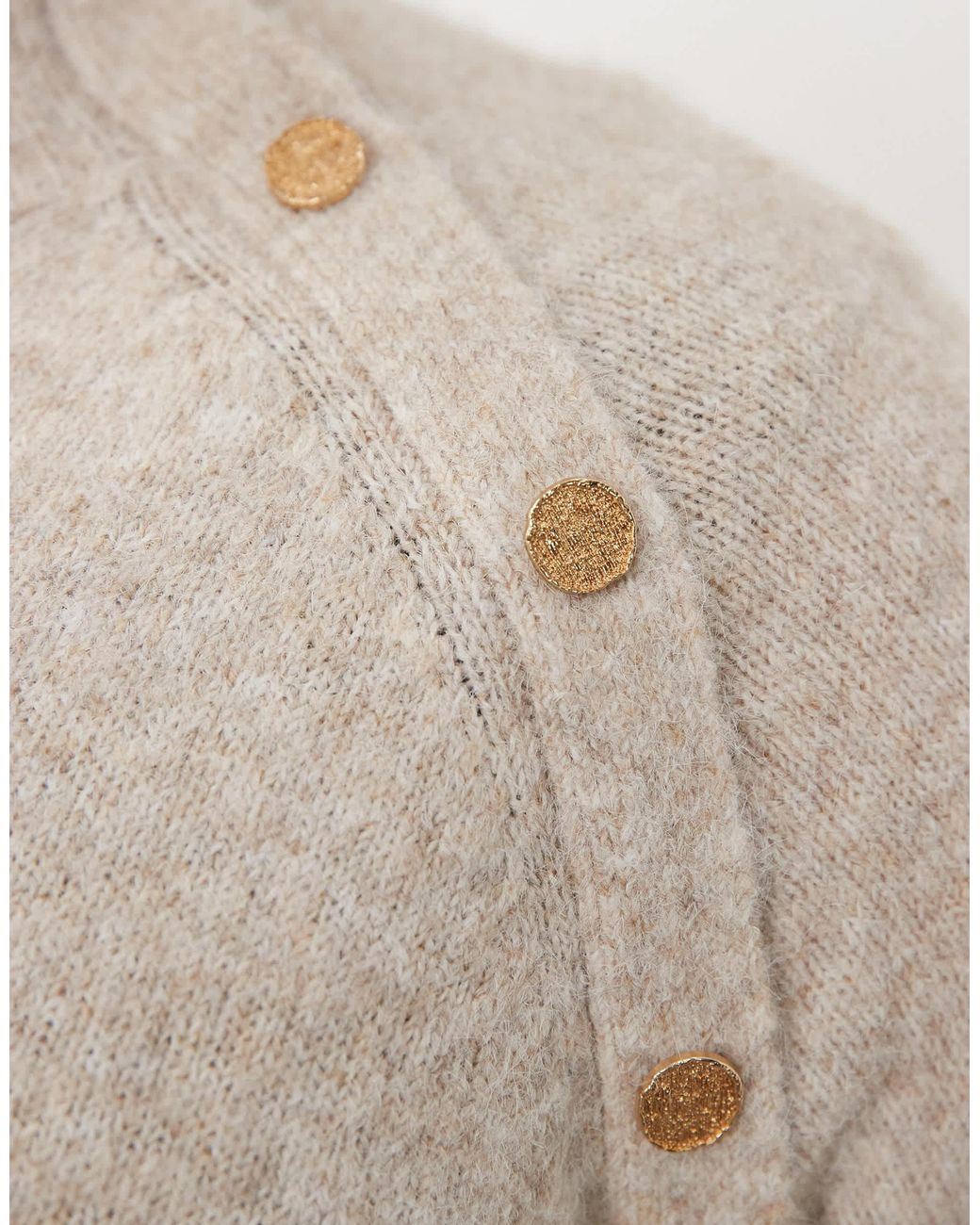 Vila Natural – mini-strickkleid