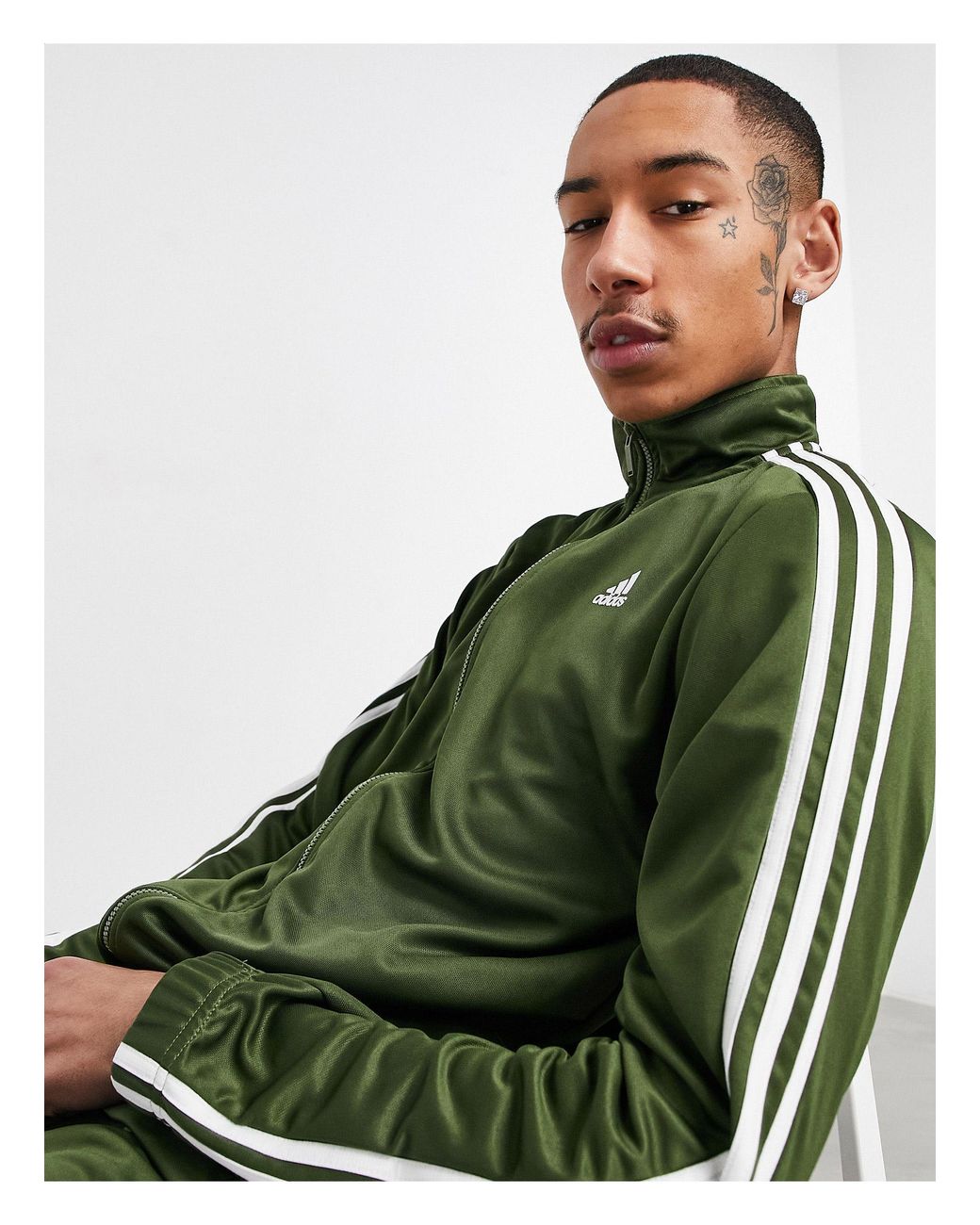 adidas Originals Adidas 3 Tiro Tracksuit in Green for Men | Lyst