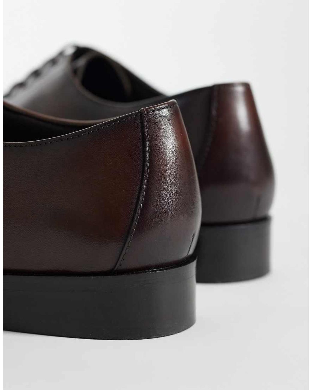 ASOS Brown Lace Up Derby Shoe for men