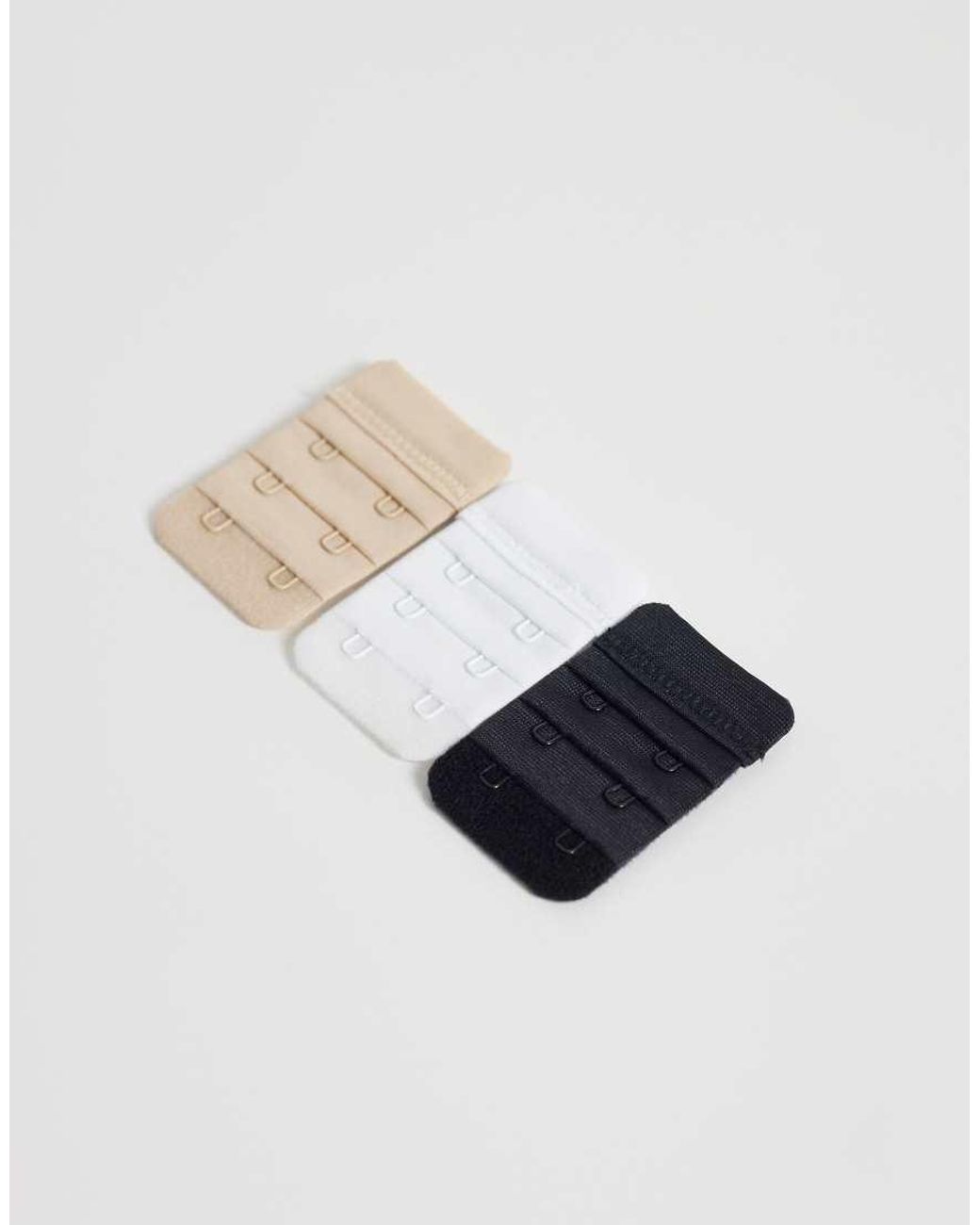 ASOS Blue 3 Pack Hook Bra Extenders