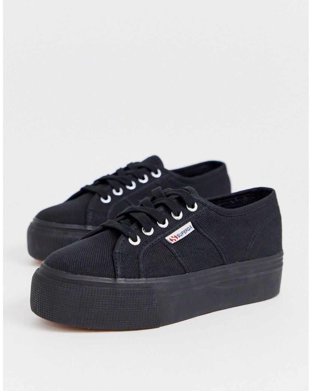 superga flatform mint