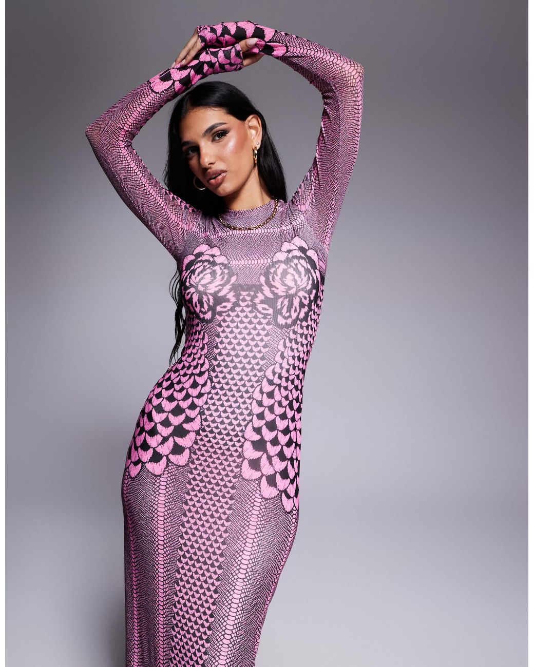 knee length dresses for ladies didi-dress-new-rose-ditsy  AFRM