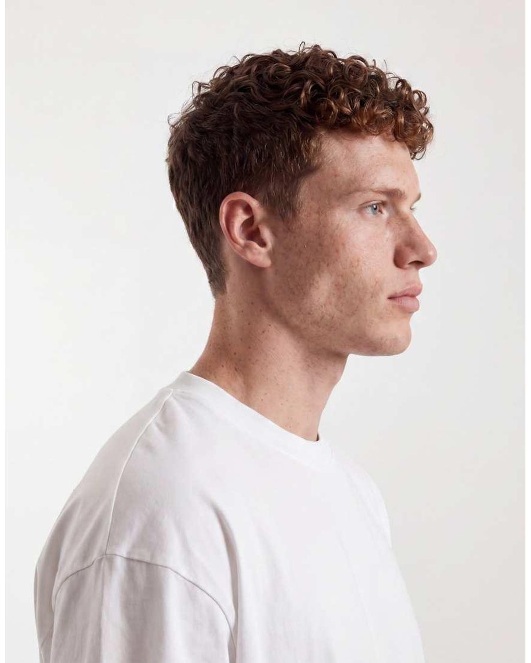 ASOS White Oversized T-shirt With Celestial Spine Print for men