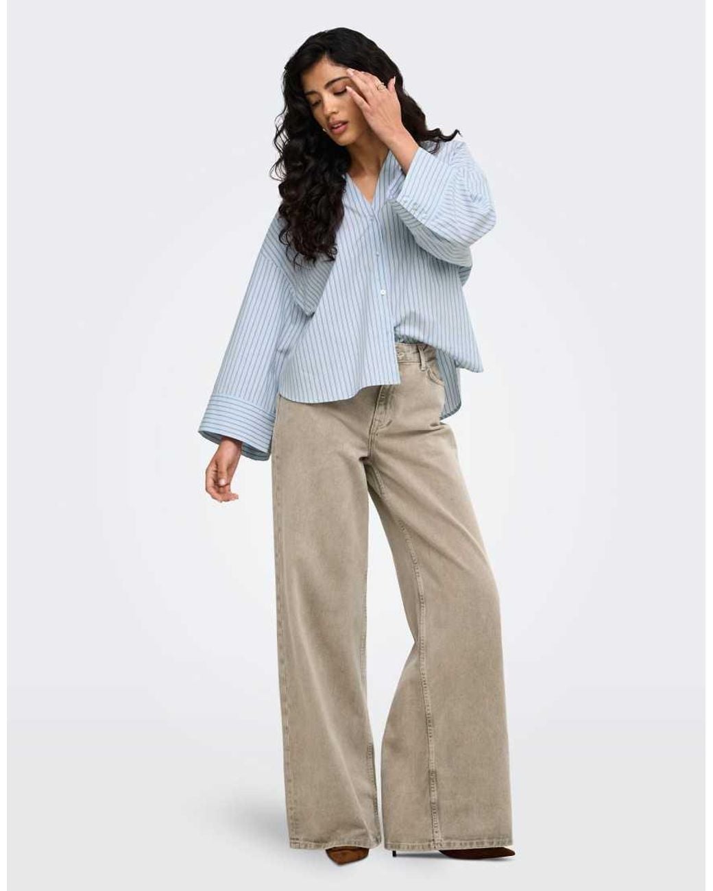 Jdy Multicolor Wide-fit Jeans