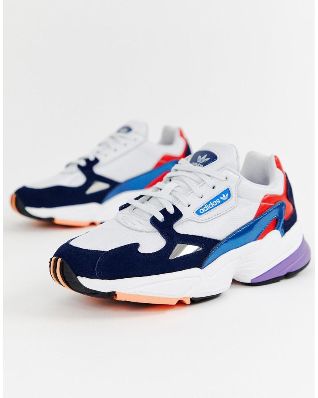 adidas falcon navy blue