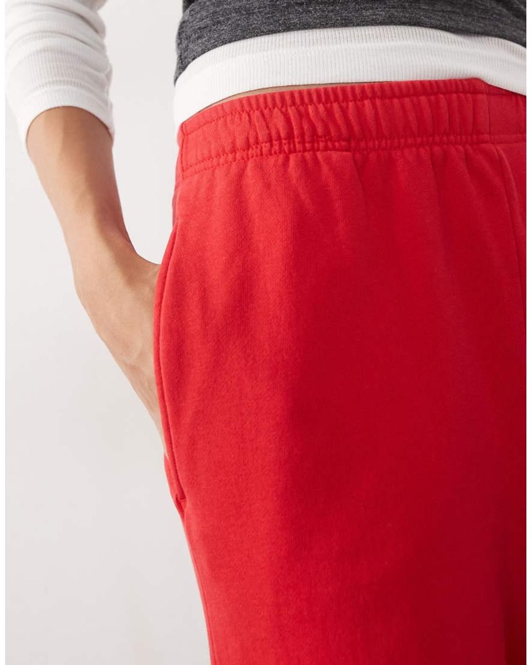 Cotton On Red baggy Sweatpant