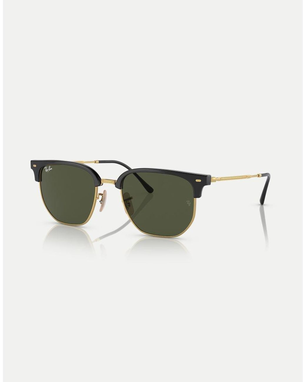 Ray-Ban Green New Clubmaster Sunglasses With Lens