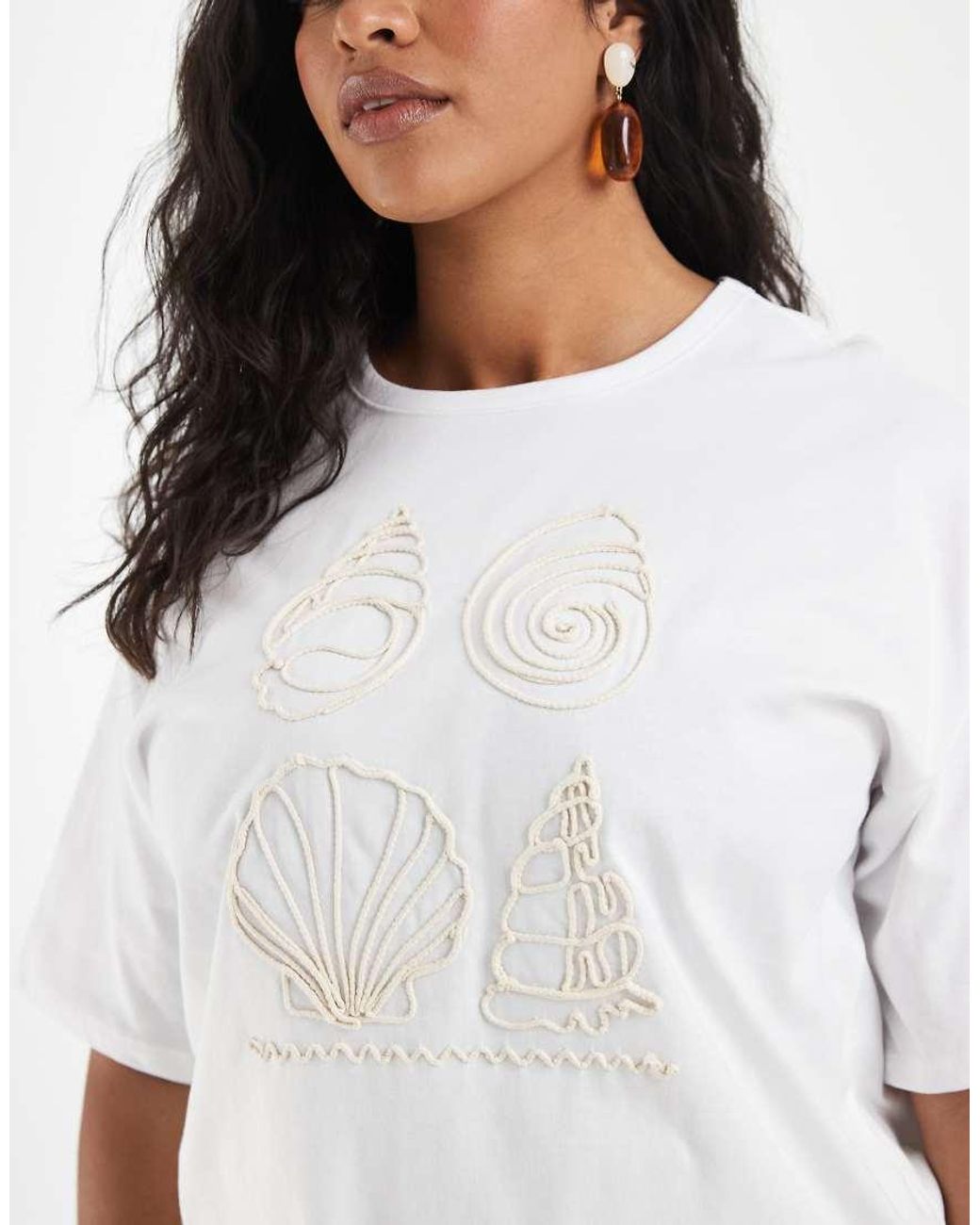 Vero Moda White Short Sleeve T-shirt